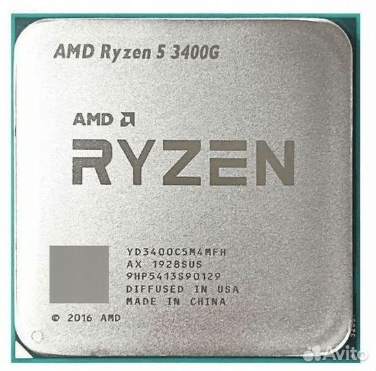 Процессор Ryzen 5 3400G