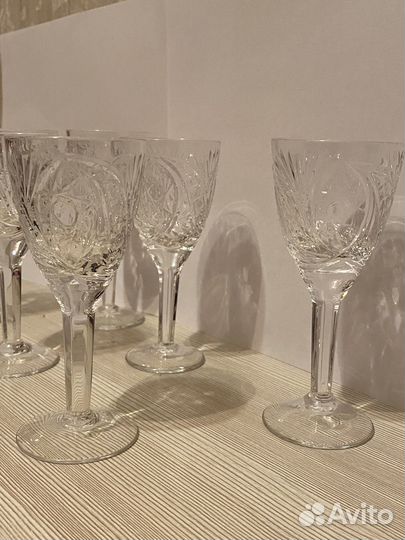 Рюмки хрустальные СССР
