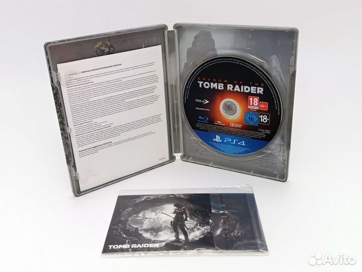 Shadow of the Tomb Raider Steelbook Расширен б/у