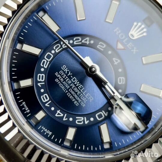 Часы Rolex Sky Dweller Blue Dial 42mm