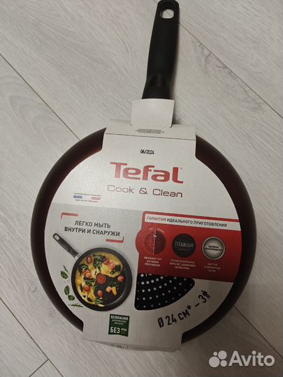 Новая сковорода Tefal C&C 24 см (04233124)