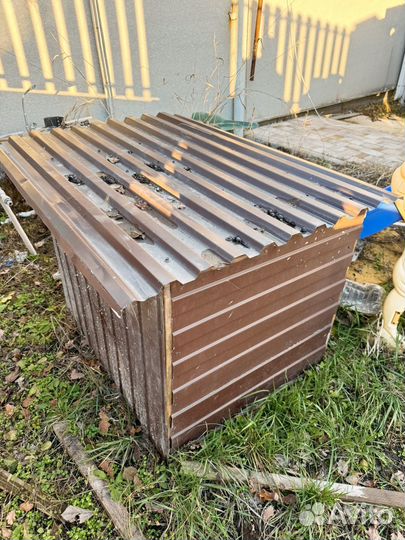 Будка для собаки утепленная