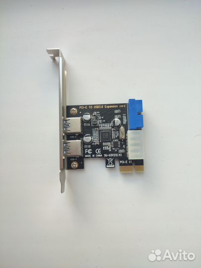 Плата расширения pci на usb