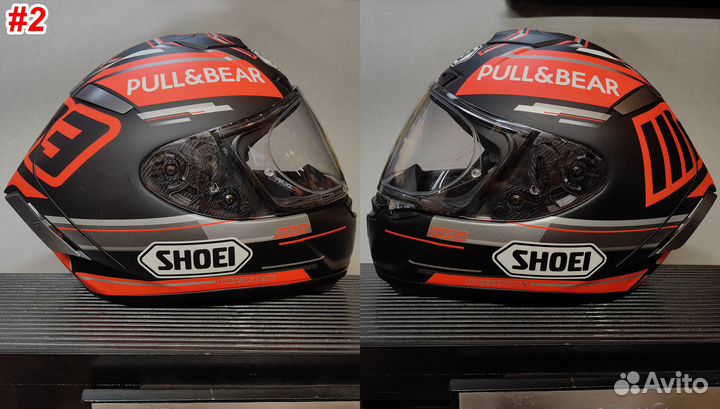 Шлемы AGV Pista GP RR Anno 75 Limited, Shoei, Bell