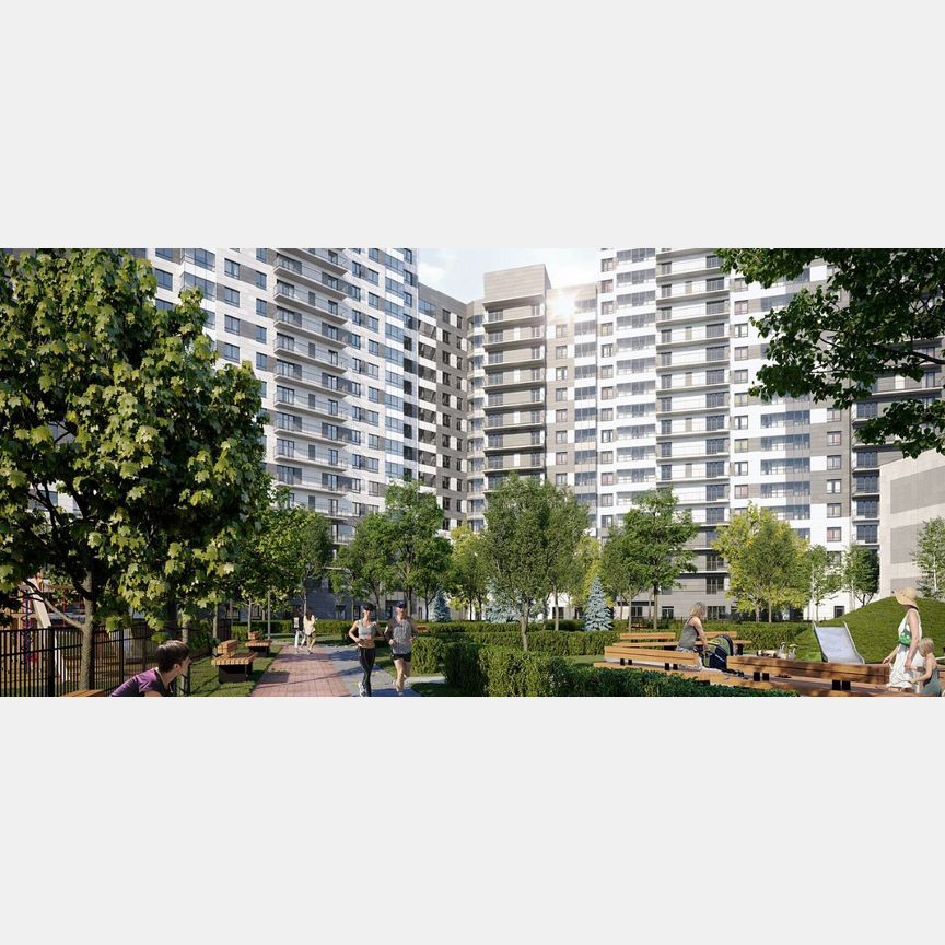 2-к. квартира, 45,4 м², 20/24 эт.