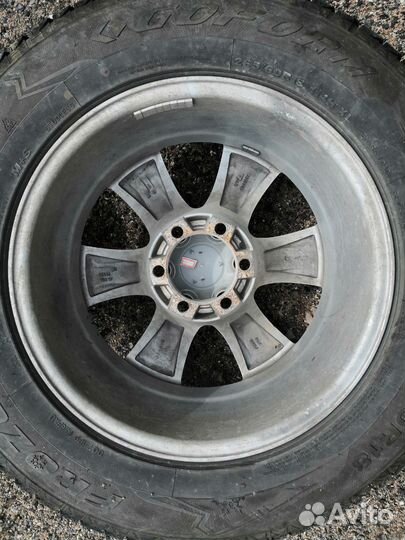 Колеса прадо 150. 265/60R18 6*139,7 8J ET25