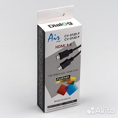 Кабель соединительный hdmi 2 метра Dialog