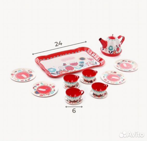 Детский игровой набор Веселое чаепитие