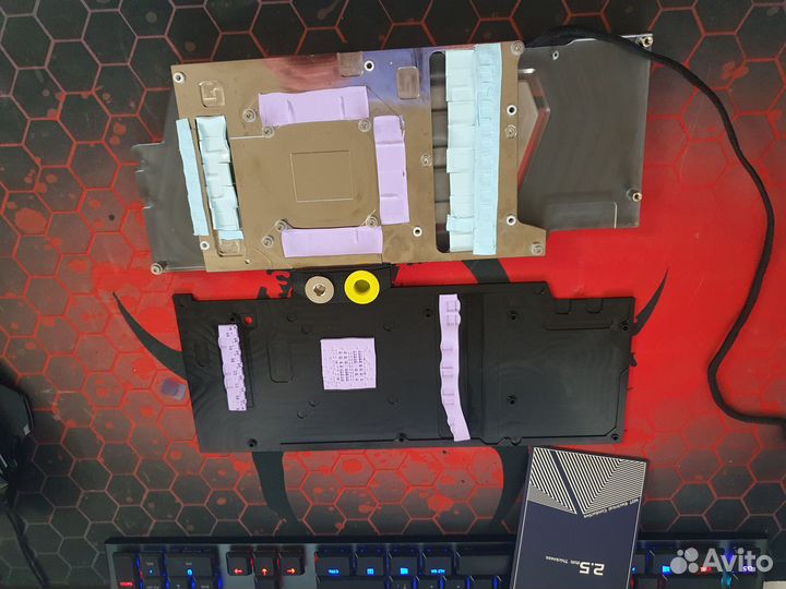 Водоблок видеокарты Watercool RTX 2080 Ti strix