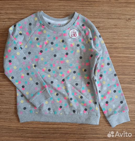 110 116 122 Толстовка новая Бренд Европа