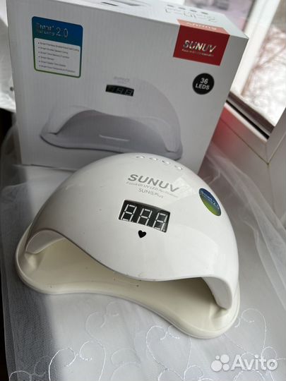 Лампа для маникюра sun 5 plus