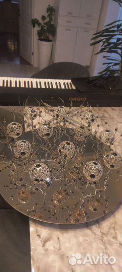 Люстра потолочная бу