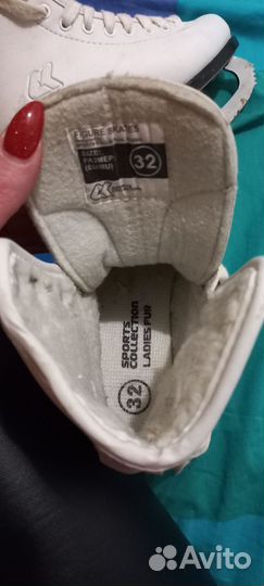 Коньки фигурные ladies fur