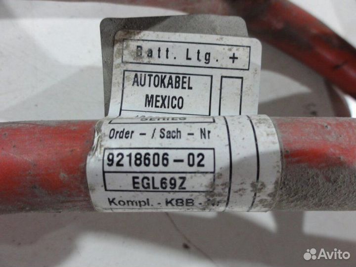 Провод аккумулятора плюсовой Bmw X6 E71 N57D30B