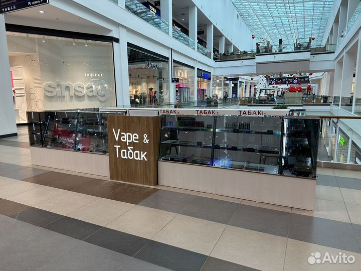 Табачный магазин в ТЦ