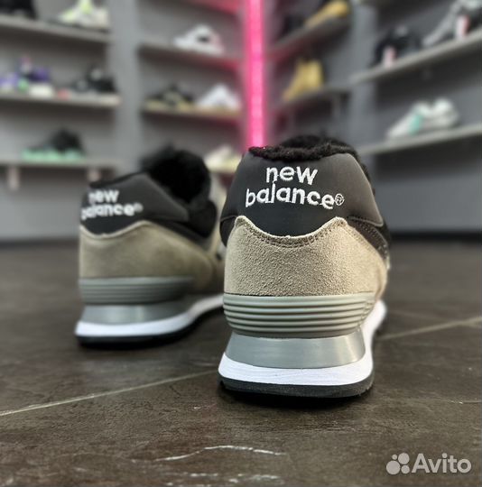 Кроссовки зимние New Balance 574 Великаны