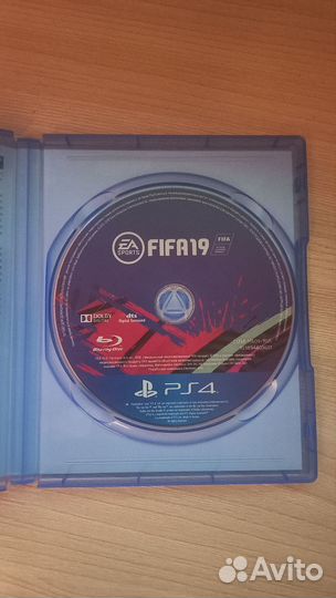 Диск Fifa 19 на ps4