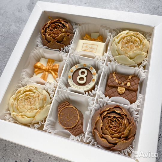 Подарок на 8 марта из шоколада