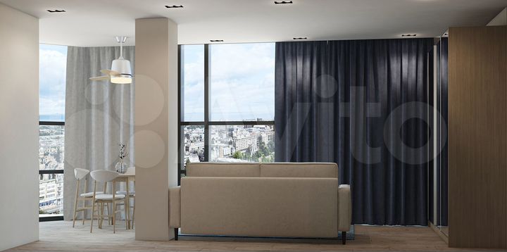 Апартаменты-студия, 28 м², 3/4 эт.