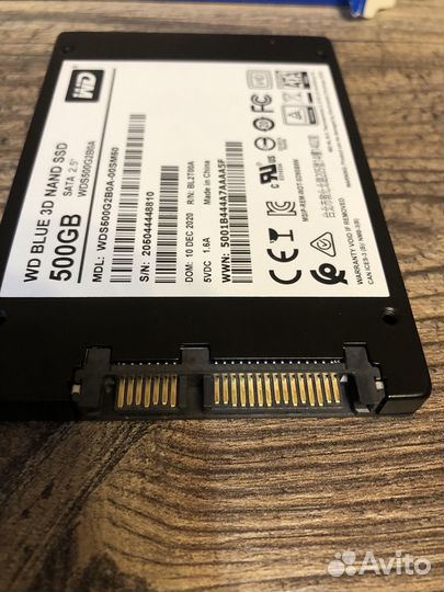 Ssd WD blue 500gb