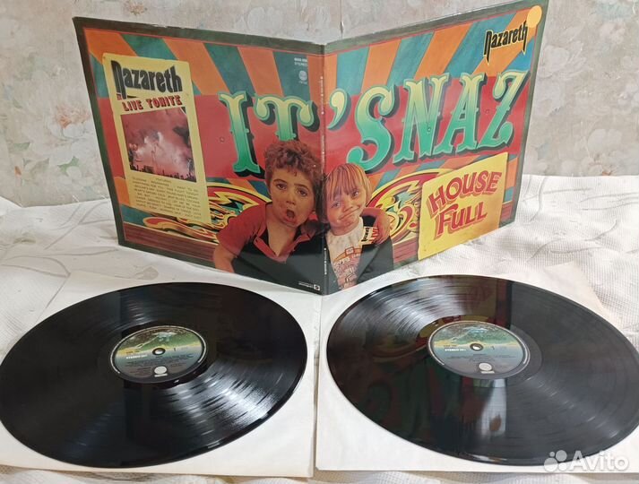 Nazareth Snaz 1981 Netherlands Оригинал 2LP