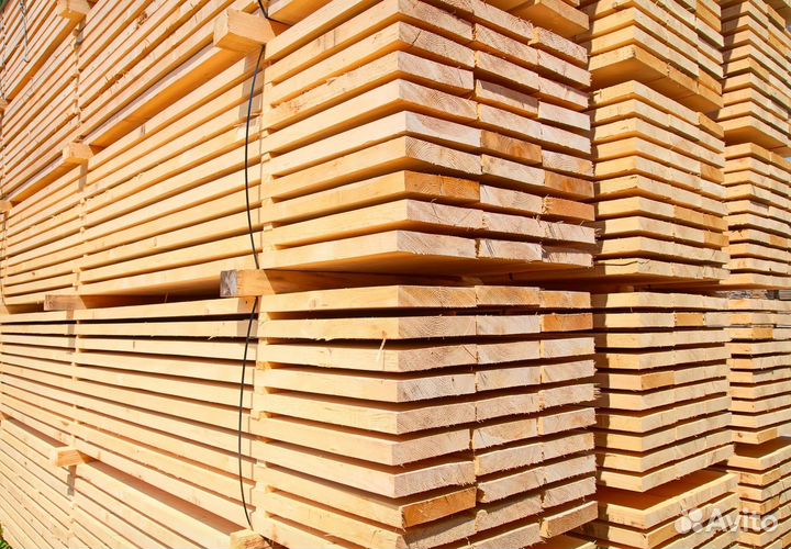 Доска обрезная без посредников 50х150х6000