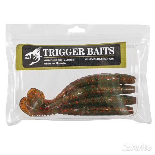 Силиконовая приманка Trigger Baits G 125 мм 011 4ш