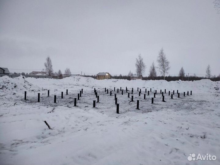 Фундамент / Винтовые сваи под ключ