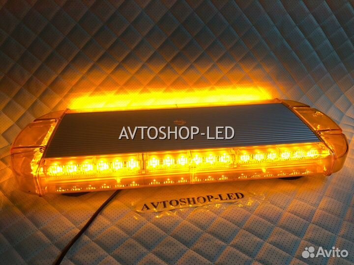 Маяк проблесковый оранжевый LED эвакуатор