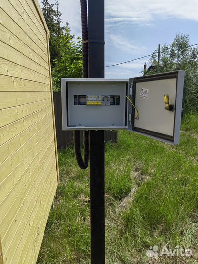 Подключение электричества Монтаж сип,трубостоек