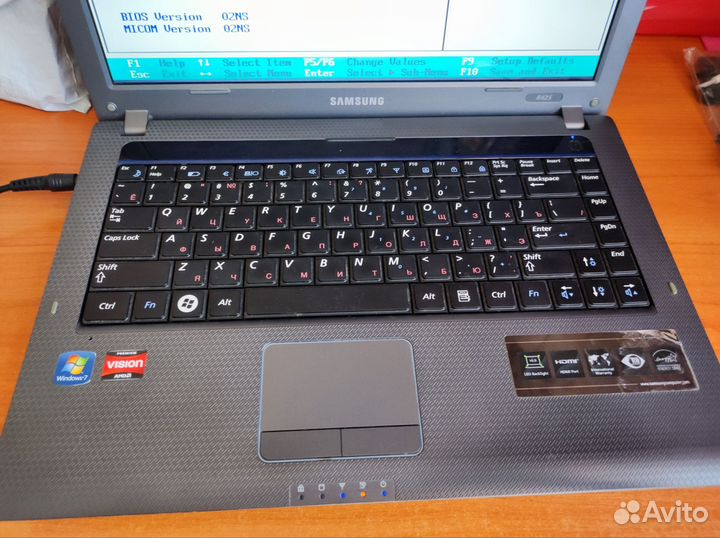 Ноутбук Samsung r425 на запчасти или реанимацию