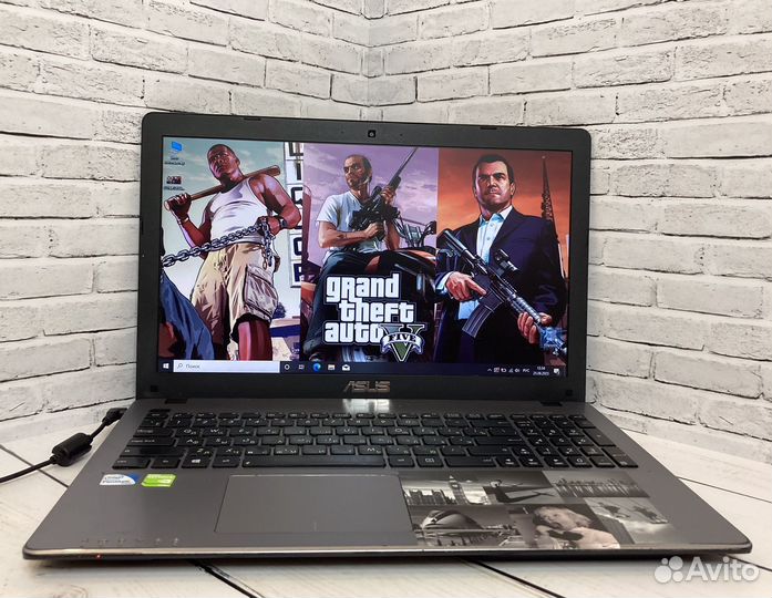 Игровой ноутбук asus SSD/Nvidia/8gb/2gb видео/гара