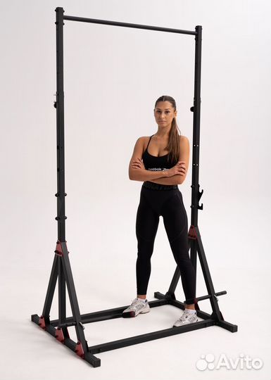 Напольный турник брусья стойка