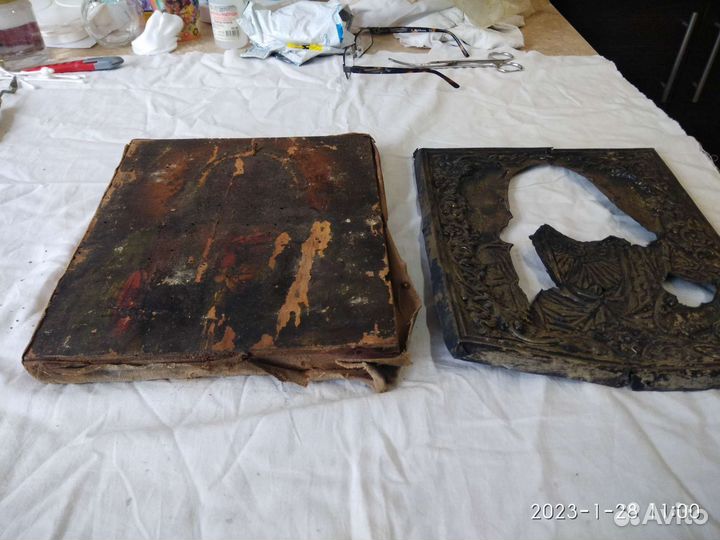 Реставрация картин икон