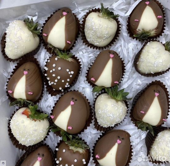 Клубника в бельгийском шоколаде