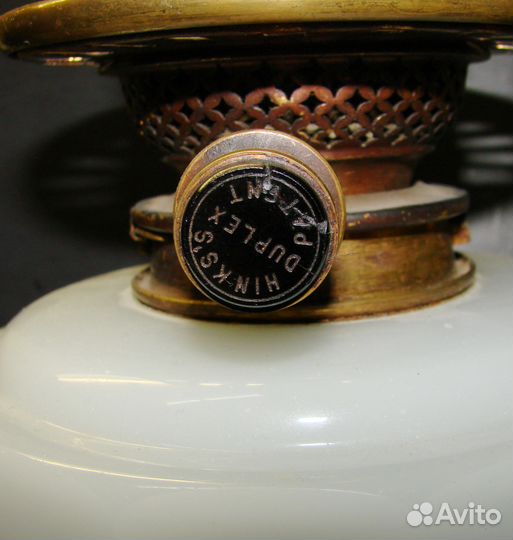 Лампа масляная Hinks son patent duplex, 19 век