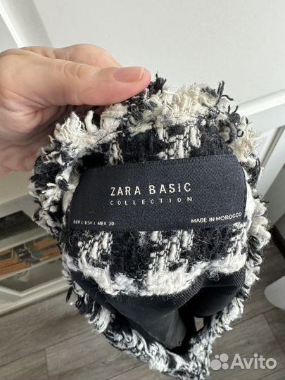 Твидовый пиджак Zara, L