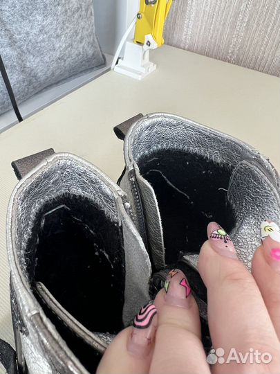 Ботинки котофей демисезонные для девочки 27 размер