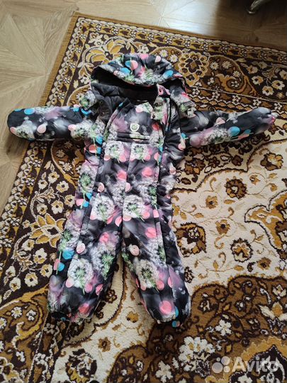 Зимний комбинезон для девочки 98