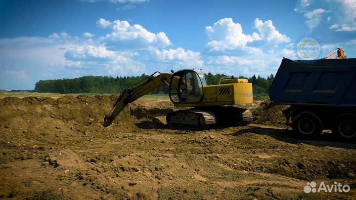 Котлованный пескогрунт супесь от 100 кубов