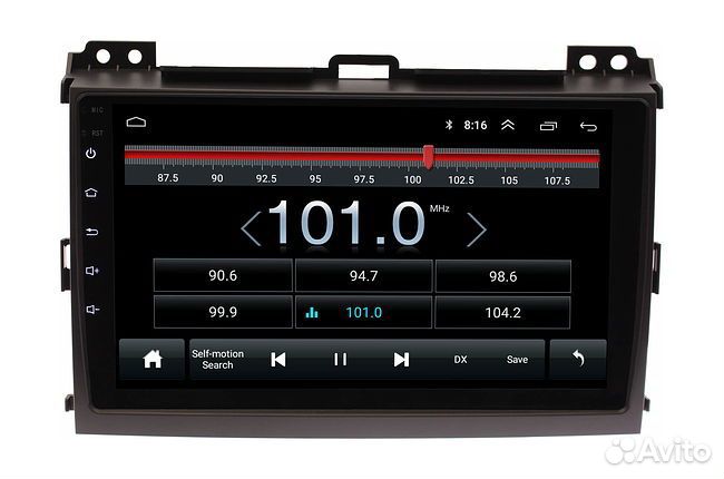 Магнитола Toyota Land Cruiser Prado 02-09