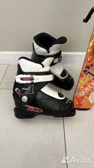 Горные лыжи детские 110 комплект