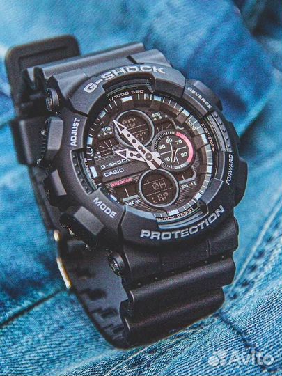 Мужские наручные часы Casio G-Shock GA-140-1A1