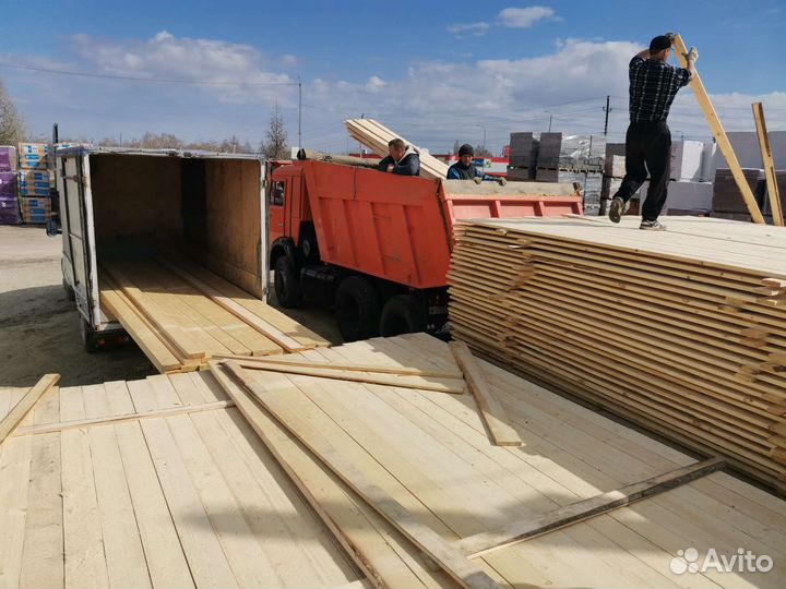 Доска обрезная 1й сорт