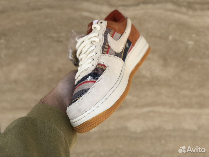 Кроссовки Nike Air Force 1 Purce Brown