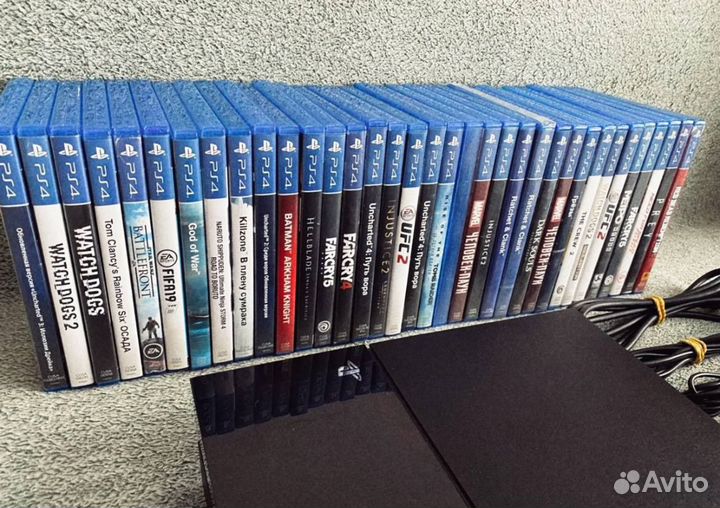 Sony playstation 4 PS4 с кучей игр