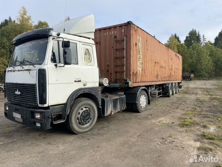 МАЗ 54323 с полуприцепом, 2000