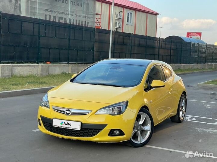 Opel Astra GTC 1.4 AT, 2013, 146 000 км