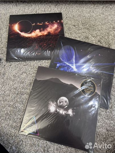 David Gilmour 4 LP BOX - Live AT Pompeii