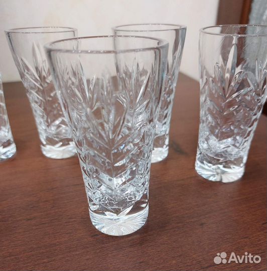 Стопочки хрустальные времён СССР
